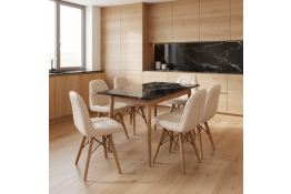 Стол обеденный 1700*770 акриловый камень